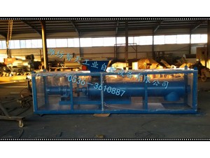 TJ型調(diào)速定量給料螺旋秤，特點是計量和給料同時進行，只由一條螺旋即可完成。